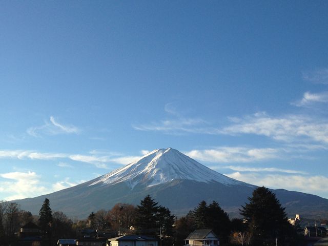 冬の富士山