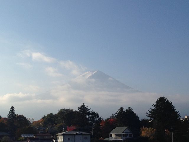 富士山の見える旅館