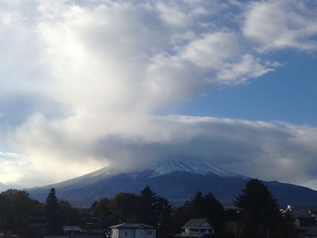 富士山の見える旅館