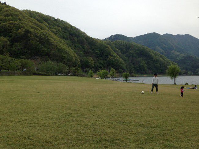 河口湖　勝山道の駅　