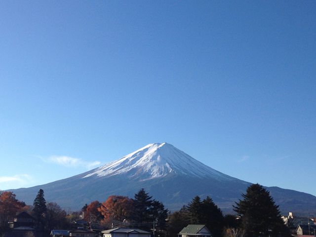 富士山の見える温泉旅館　河口湖