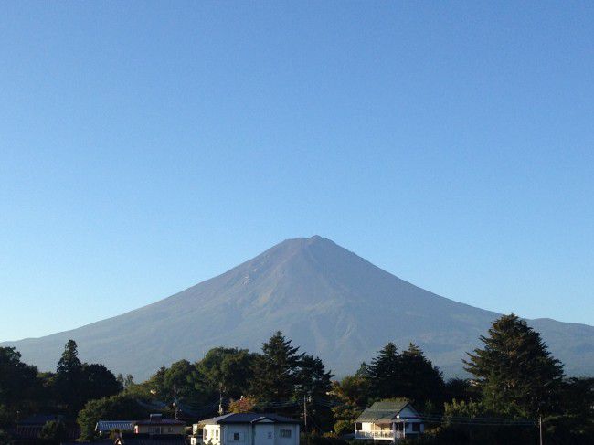 富士山の見える温泉旅館　河口湖