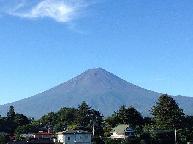 ＃富士山の見える温泉旅館