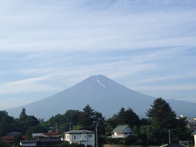 夏　富士山　旅行