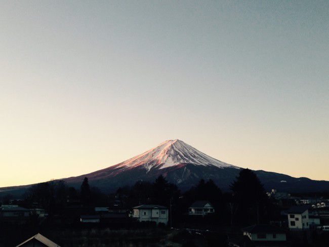 富士山の見える温泉旅館 (2)