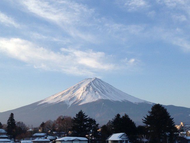 河口湖　富士山の見える絶景宿