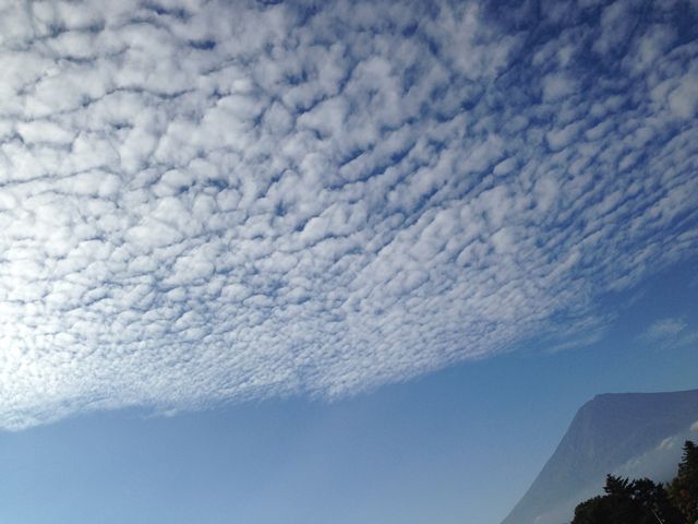 青空と富士山