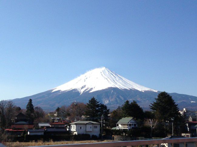 4月の富士山