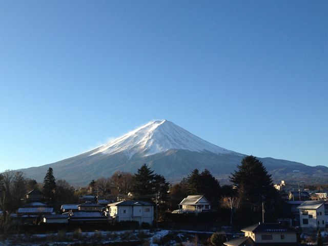 富士山の見えるホテル