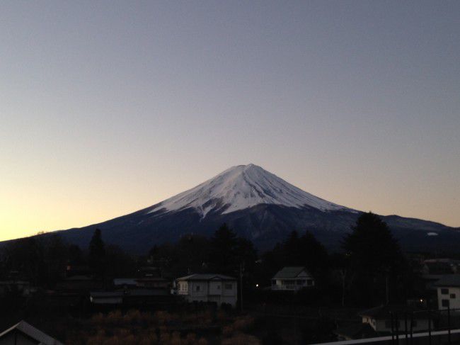 富士山の麓　河口湖　温泉旅館