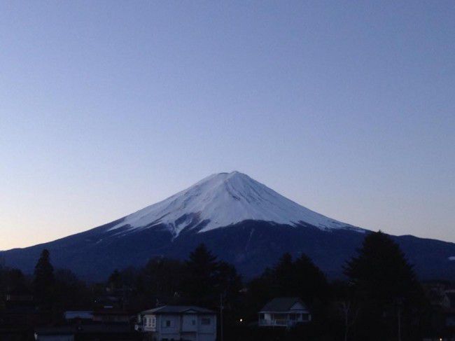 富士山の麓　河口湖　温泉旅館