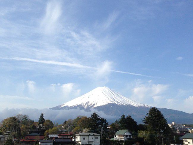 富士山の見える温泉旅館