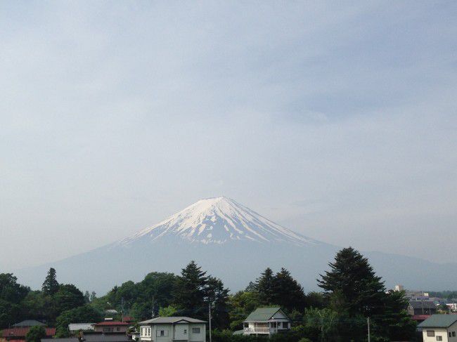 富士山の見える温泉旅館