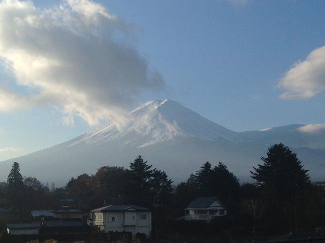 富士山の見える温泉旅館