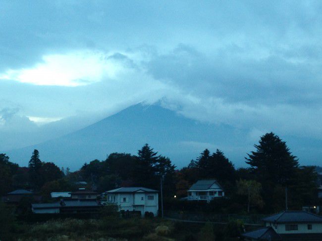 富士山の見える温泉旅館