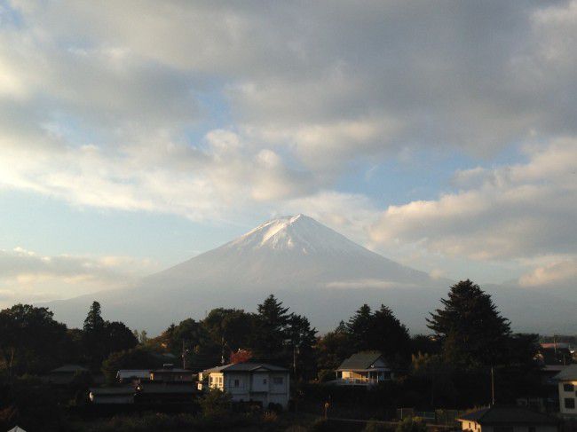 富士山の見える温泉旅館