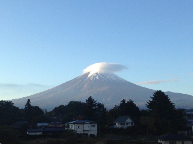 富士山の見える温泉旅館