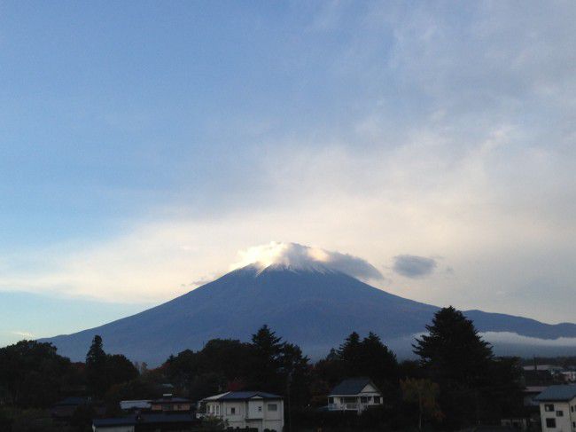 富士山の見える温泉旅館