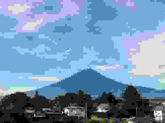 夏　富士山