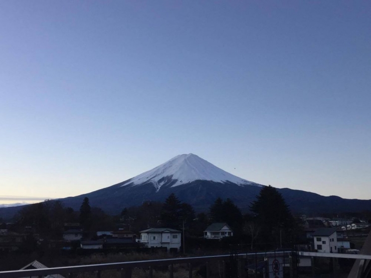 大池ホテル　河口湖　富士山